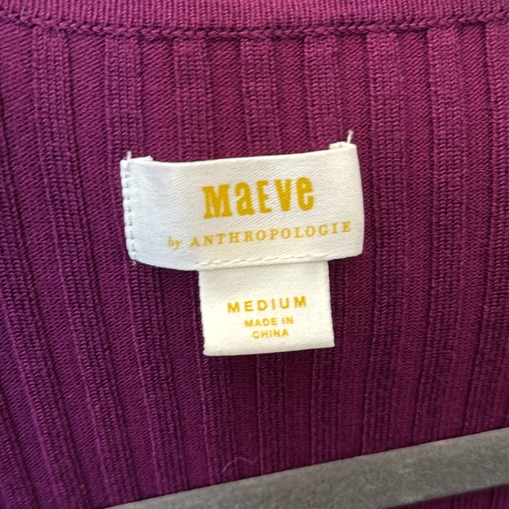 Maeve Zip Front Ribbed Cardigan - Picture 7 of 10